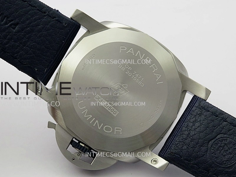 PAM1157 44mm VSF 1:1 Best Edition Blue Dial On Blue Nylon Strap P.9010 Super Clone